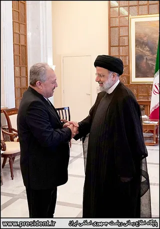 تصاویر دیدار نخست وزیر سوریه با رئیس جمهور