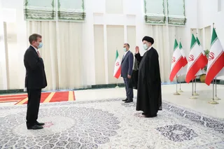 تصاویر تبریک سالروز پیروزی انقلاب اسلامی از سوی سفرا و رؤسای سازمان‌های خارجی مقیم تهران به رییس جمهور