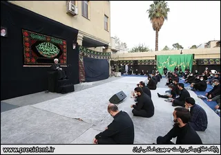 سومین روز مراسم عزاداری سالار شهیدان در نهاد ریاست جمهوری+تصویر