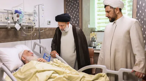 تصاویر عیادت از آیت الله العظمی نوری همدانی