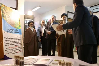 تصاویر بازدید از بانک ژن باغ ملی گیاه شناسی