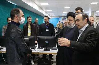 بازدید از بخش‌های مختلف ستاد انتخابات کشور