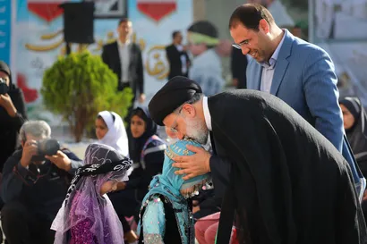 تصاویر حضور در مراسم بازگشایی مدارس