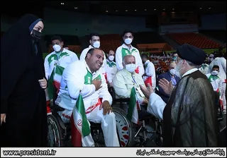 تصاویر آئین اهدای بازوبند پهلوانی سال ۱۴۰۰
