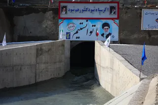 تصاویربازدید از سامانه انتقال آب به دریاچه ارومیه