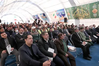 تصاویر عملیات اجرایی طرح انتقال آب خلیج فارس به یزد و کرمان