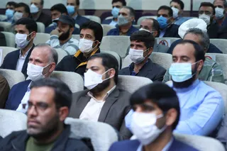 تصاویر دیدار رئیس جمهور با نخبگان ، علماء ، خانواده شهدا ، ایثارگران و جمعی از اقشار مختلف مردم