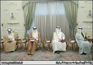 تصاویر دیدار وزیر امور خارجه کویت با آیت الله رئیسی
