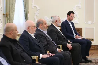 دیدار با رئیس دفتر سیاسی حماس