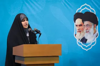 تصاویر اجتماع مردمی هسته های جهاد , پیشرفت در حسینیه جماران