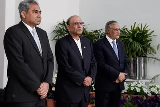 دیدار با رئیس جمهور پاکستان