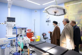 افتتاح کلان بیمارستان حضرت مهدی (عج)