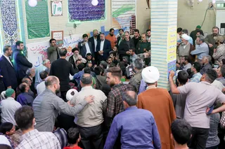 دیدار صمیمانه با اهالی نیروگاه قم
