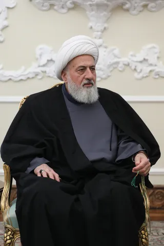 دیدار نائب رئیس مجلس اعلای اسلامی شیعیان لبنان با رئیس جمهور