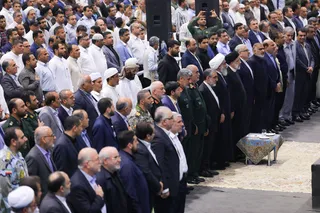 تصاویر مراسم آغاز تولید گاز از فاز 11 میدان مشترک پارس جنوبی