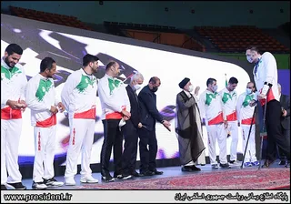 تصاویر تجلیل از مدال آوران المپیک و پارالمپیک ۲۰۲۰ توکیو