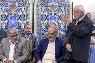 نشست رمضانی با جمعی از خیرین