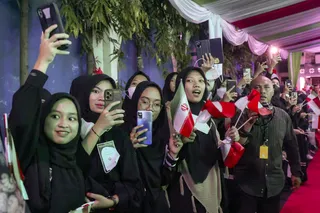 تصاویر حضور و سخنرانی در مرکز فرهنگی اسلامی جاکارتا