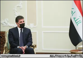 تصاویر دیدار رئیس اقلیم کردستان عراق با آیت الله رئیسی