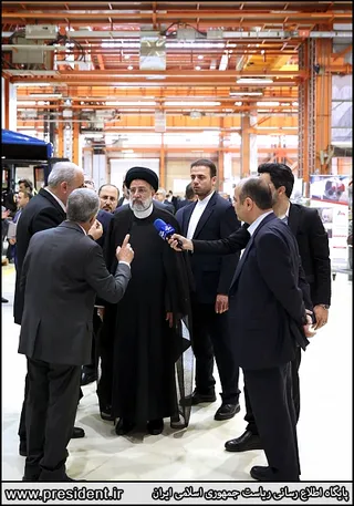 تصاویر بازدید از کارخانجات گروه مپنا