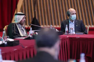 تصاویر نشست تخصصی با تجار و اقتصاددانان قطری و ایرانی