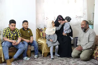 ‌حضور در منزل شهید مدافع حرم علی آقابابایی