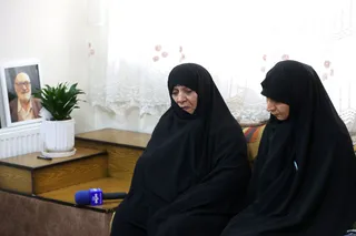 ‌حضور در منزل شهید مدافع حرم علی آقابابایی