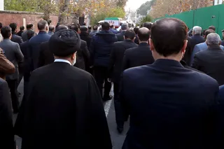 تصاویر مراسم تشییع پیکر مهندس رستم قاسمی در نهاد ریاست جمهوری