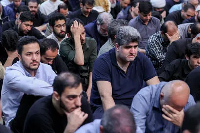 مراسم گرامیداشت رئیس جمهور شهید و همراهان در مسجد ارگ