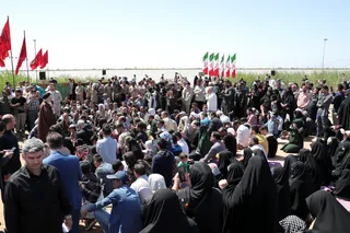 تصاویر حضور در جمع زائران راهیان نور در یادمان شهدای غواص - علقمه