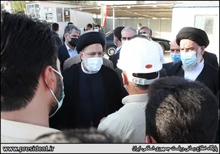 تصاویر بازدید از پروژه فاضلاب شهری اهواز