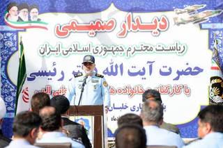 تصاویر بازدید از پایگاه شکاری شهید نوژه