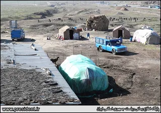 تصاویرحضور آیت‌الله رئیسی در جمع صمیمی مردم روستای فتحعلی پارس‌آباد