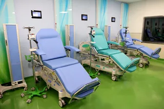 تصاویر افتتاح مرکز جامع تشخیص و درمان سرطان برکت