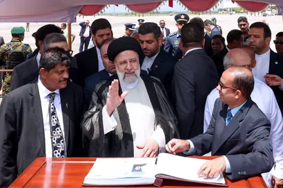 عزیمت رئیس جمهور به سریلانکا