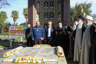 گزارش تصویری از افتتاح کارخانه فولاد زمزم 3