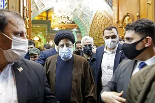 آیت الله رئیسی حرم امامین کاظمین را زیارت کرد