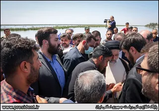 تصاویر بازدید از تالاب شادگان و حضور در جمع اهالی منطقه