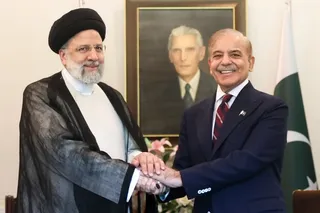 استقبال رسمی از سوی نخست وزیر پاکستان