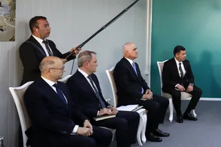 دیدار روسای جمهور ایران و آذربایجان