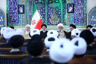 تصاویر نشست رمضانی با جمعی از علما و روحانیون