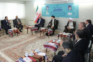 جلسه پیگیری موضوعات ویژه استان مازندران