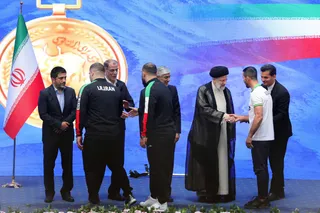 آیین تجلیل از قهرمانان و مدال آوران