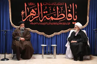 تصاویر دیدار با آیت الله العظمی نوری همدانی