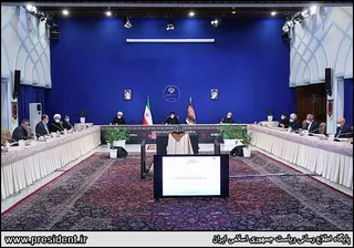 تصاویر جلسه شورای عالی هماهنگی اقتصادی با حضور سران سه قوه
