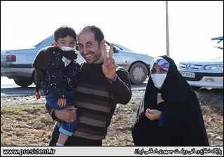 تصاویردیدار رئیس جمهور با کشاورزان