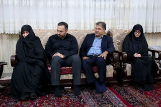 تصاویر دیدار با خانواده شهیدان خالقی پور