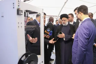 تصاویر بازدید دکتر رئیسی از «خانه نوآوری و فنآوری» ایران در کنیا