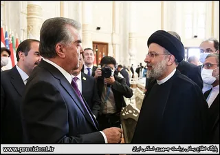سخنرانی آیت الله رئیسی در اجلاس سران سازمان همکاری شانگهای