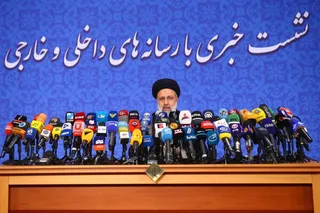 نشست خبری رئیسی با رسانه های داخلی و خارجی